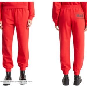 New Mcq By Alexander Mcqueen Joggers Sweatpants Cotton Red Size M